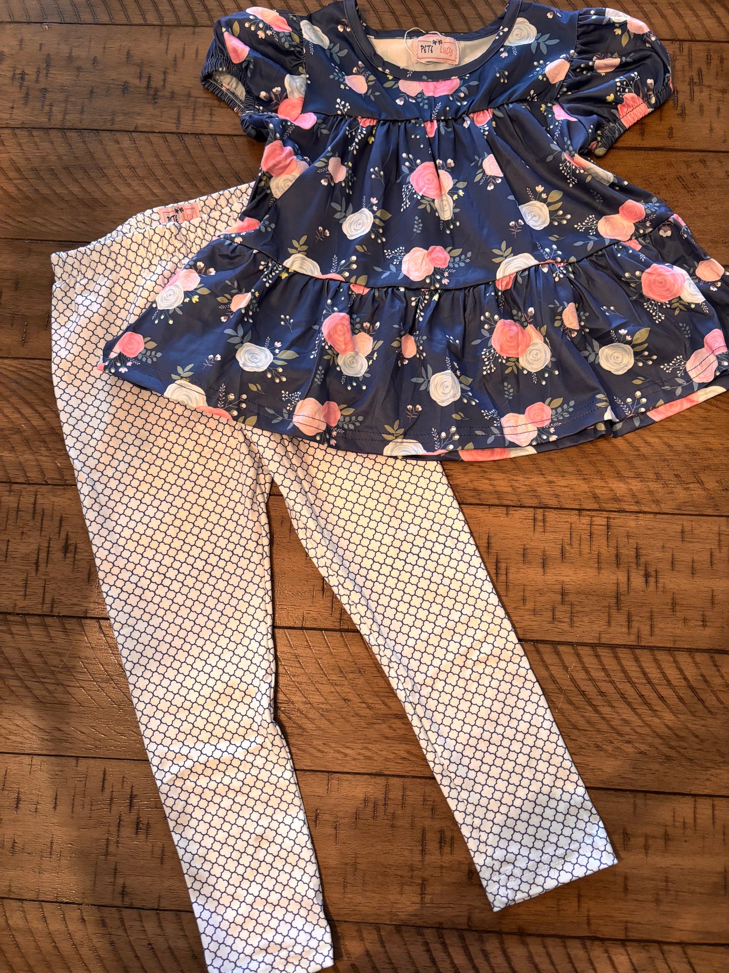 Pete and Lucy Moody Floral Pant Set