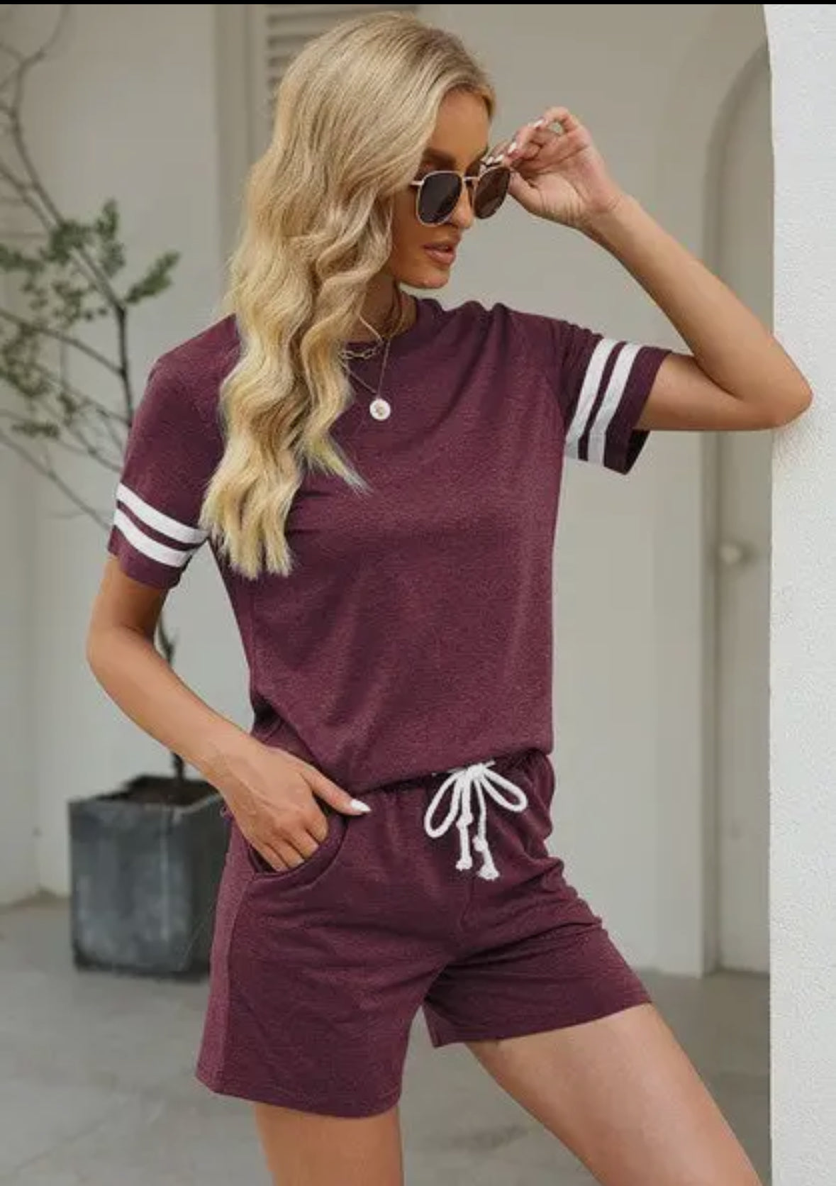 Women’s Casual Shorts Set