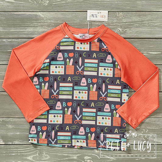 Pete and Lucy School Print Shirt