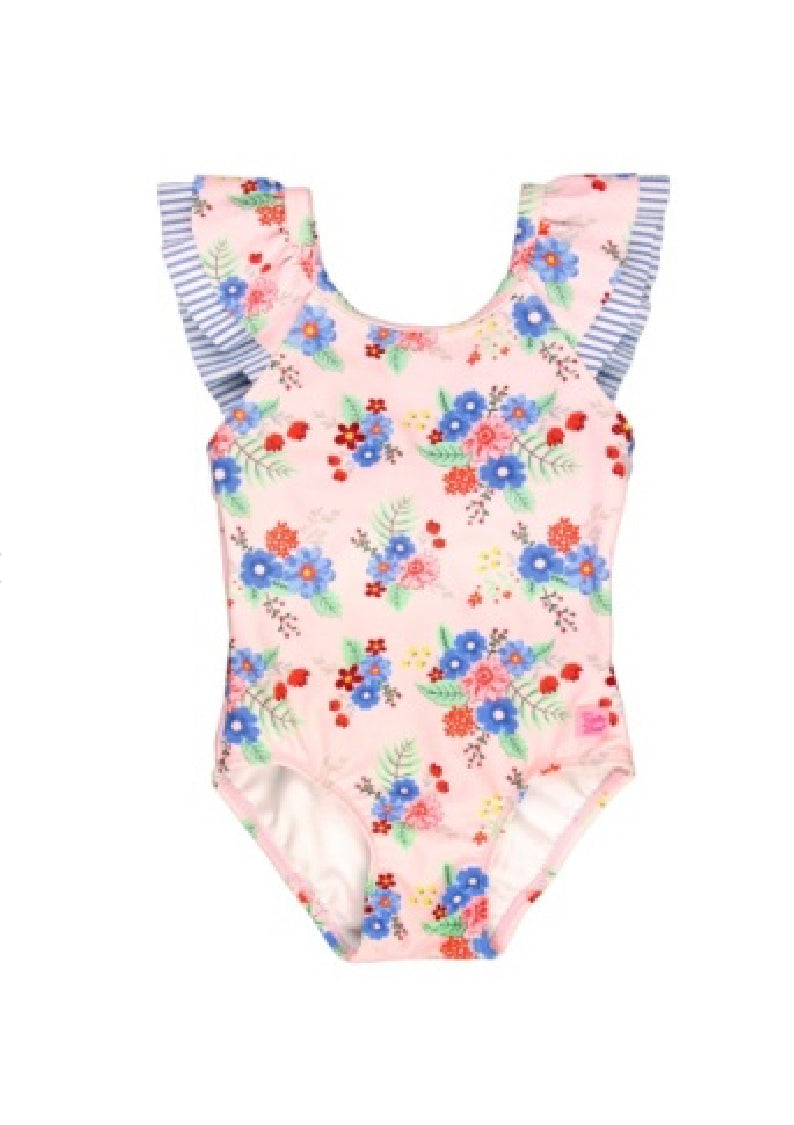 RuffleButts VBack One Piece Swimsuit