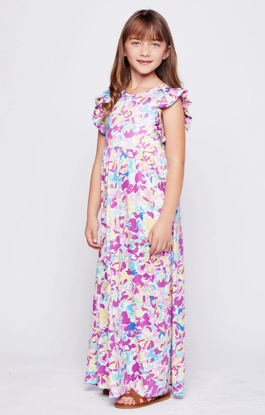 Floral Print Maxi Dress