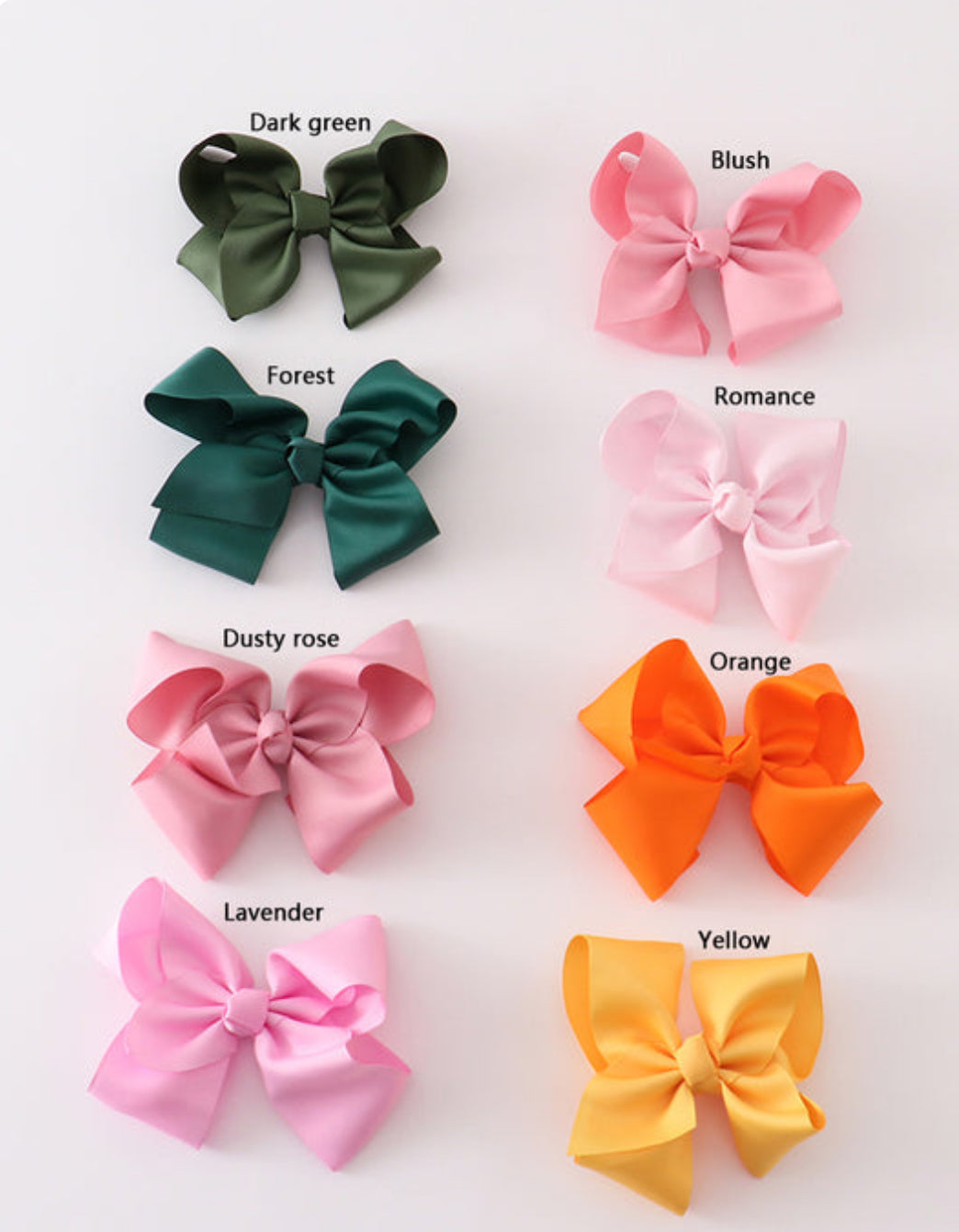 Medium Hair Bows