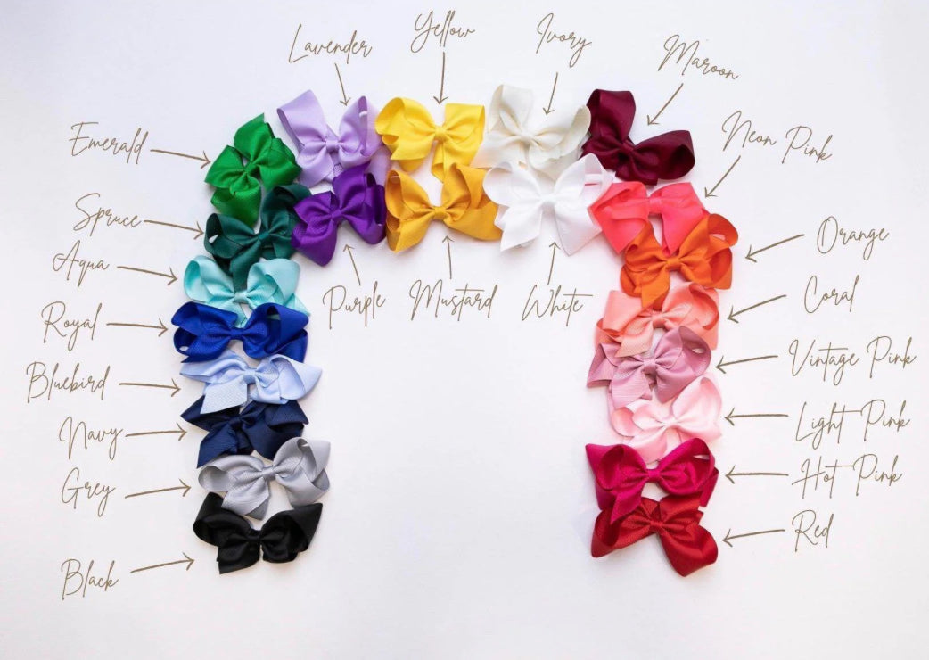 Small Hair Bows