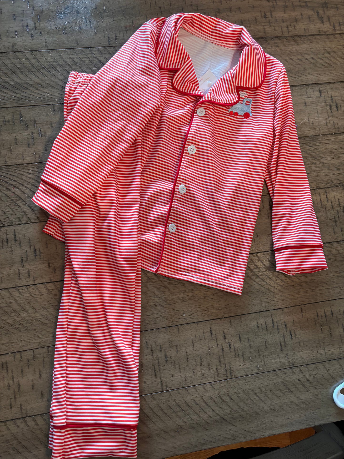 Striped Boys Pajama Set